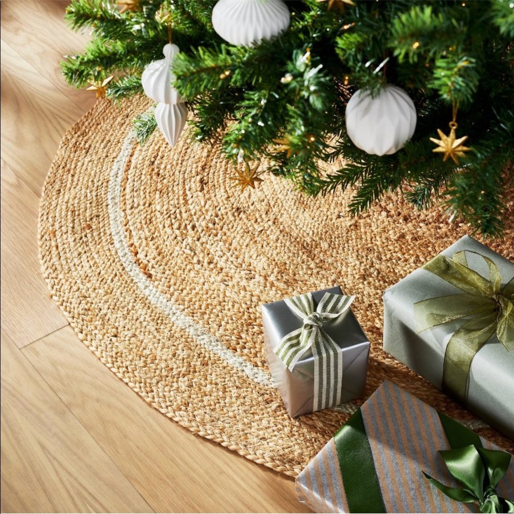 Threshold studio McGee jute tree skirt NEW